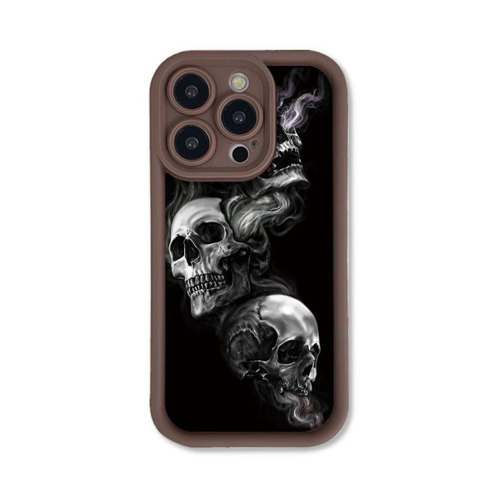 For iPhone 17 Air 17 Pro Max 16 15 14 13 12 11 XR 7 8 Phone Case Skull Halloween