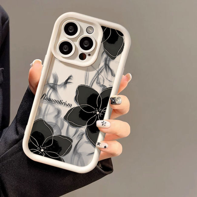 For iPhone 17 Air 17 Pro Max 16 15 14 13 12 11 XR 7 XS Phone Case Style Flowers