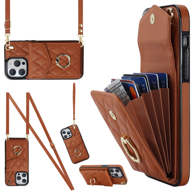 For iPhone 17 Air 17 Pro Max 16 15 14 13 12 11 7 8 XS Phone Case Classic Wallet