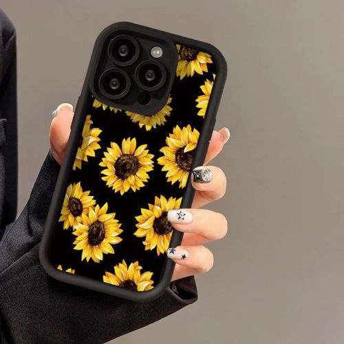 For iPhone 17 Air 17 Pro Max 16 15 14 13 12 11 XR XS 7 8 Phone Case Sunflower