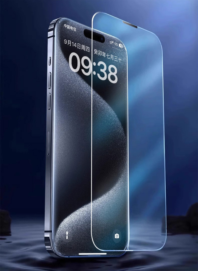 Mobile screen protector film Tempered glass screen protector For iphone--if you need other version,pls contact us