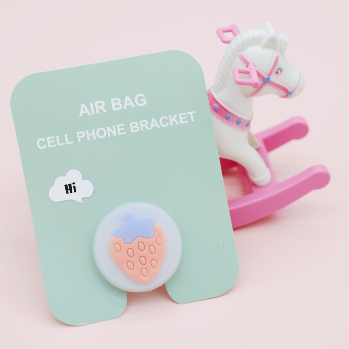 Universal Flower Phone Airbag Desk Stand Portable Bracket Holder for iPhone sumsung Google Motorola 