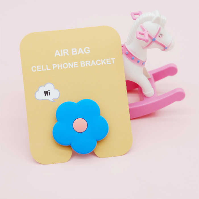 Universal Flower Phone Airbag Desk Stand Portable Bracket Holder for iPhone sumsung Google Motorola 