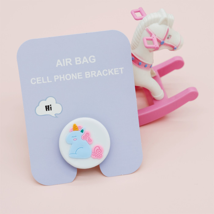 Universal Flower Phone Airbag Desk Stand Portable Bracket Holder for iPhone sumsung Google Motorola 
