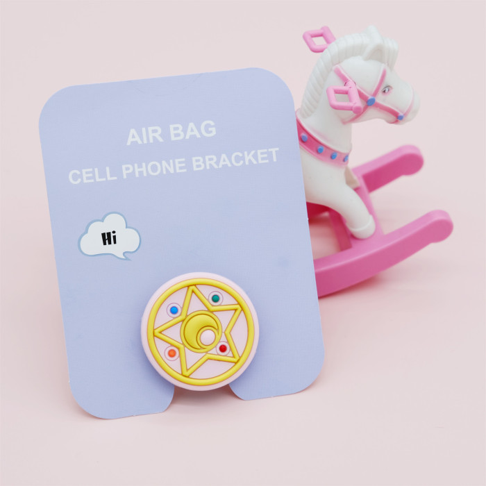 Universal Flower Phone Airbag Desk Stand Portable Bracket Holder for iPhone sumsung Google Motorola 