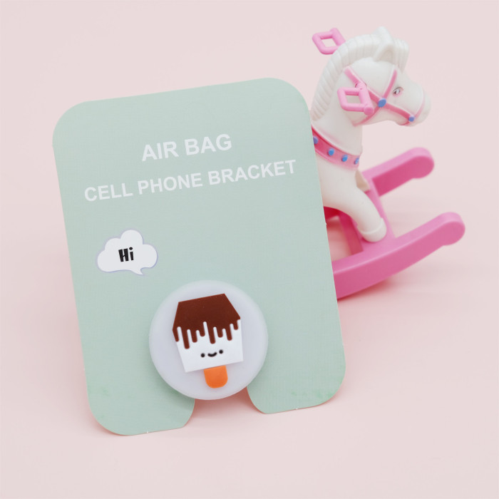 Universal Flower Phone Airbag Desk Stand Portable Bracket Holder for iPhone sumsung Google Motorola 