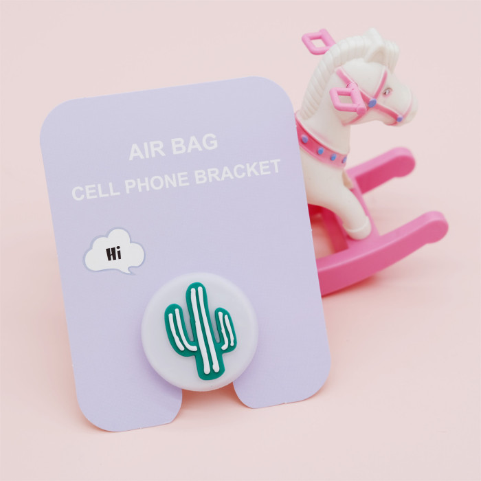 Universal Flower Phone Airbag Desk Stand Portable Bracket Holder for iPhone sumsung Google Motorola 