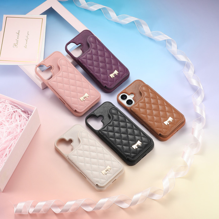 For iPhone 17 Air 17 16 Pro Max 15 14 12 11 13 XR 7 XS Phone Case wallet Leather