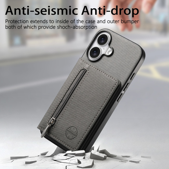For iPhone 17 Air 17 16 Pro Max 15 14 13 12 11 XR 7 XS Phone Case bracket Leathe