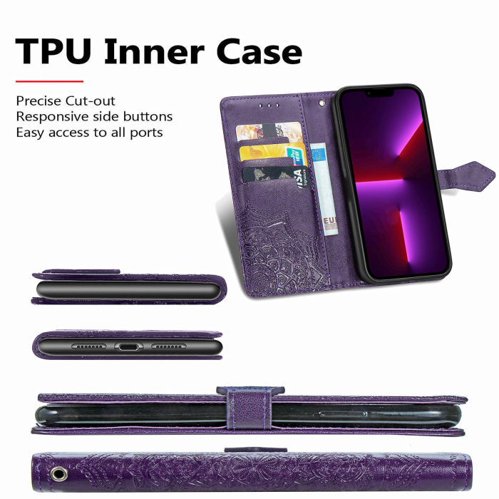 For iPhone 17 Air 17 16 Pro Max 15 14 13 11 12 XR 7 XS Phone Case wallet Leather