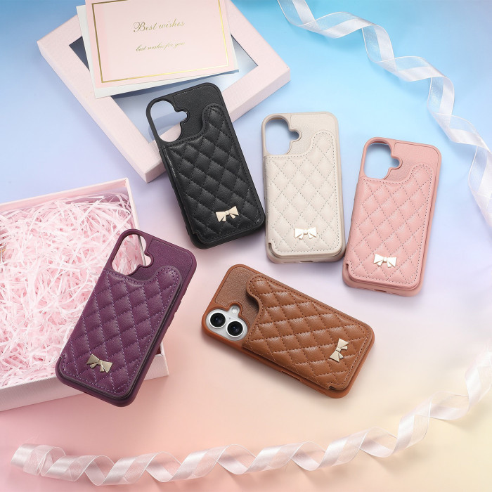For iPhone 17 Air 17 16 Pro Max 15 14 12 11 13 XR 7 XS Phone Case wallet Leather