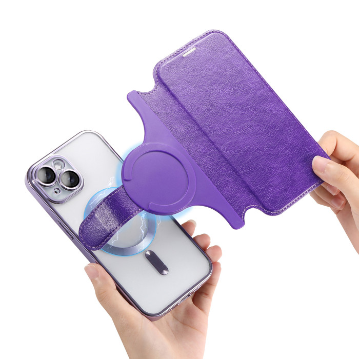 For iPhone 17 Air 17 16 Pro Max 15 13 12 14 11 XR 7 XS Phone Case wallet Leather