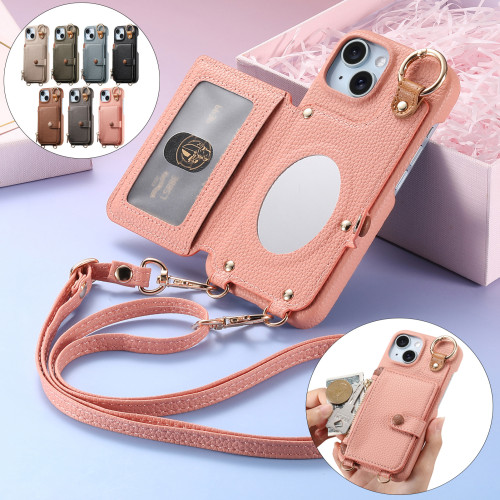 For iPhone 17 Air 17 16 Pro Max 15 14 13 12 11 XR 7 XS Phone Case Leather wallet