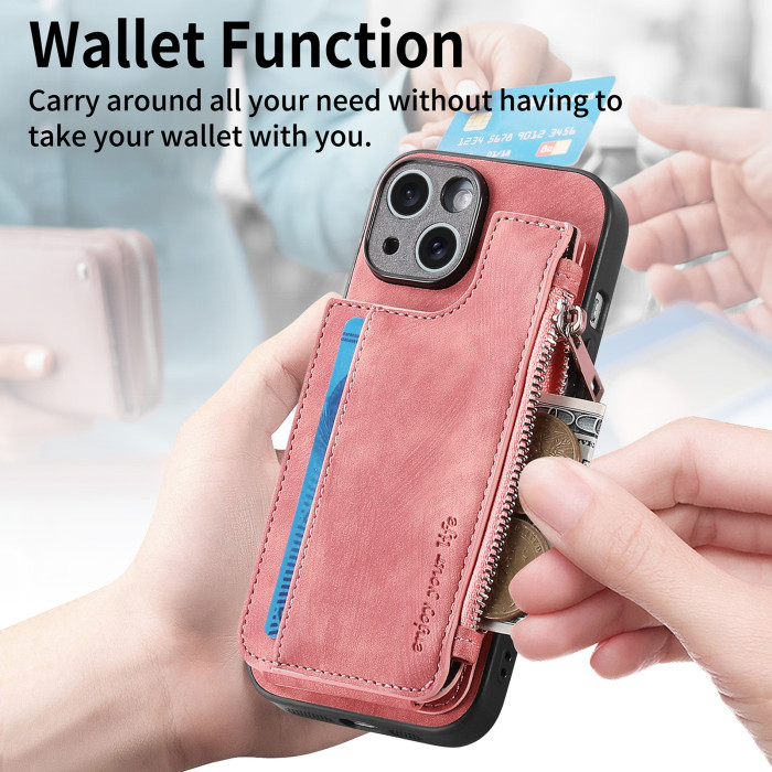 For iPhone 17 Air 17 16 Pro Max 15 14 12 11 13 XR 7 XS Phone Case wallet Leather