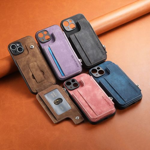 For iPhone 17 Air 17 16 Pro Max 15 14 12 11 13 XR 7 XS Phone Case wallet Leather