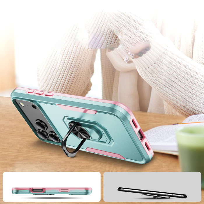For iPhone 17 Air 17 16 Pro Max 15 14 13 12 11 7 8 XR XS Phone Case Ring Bracket