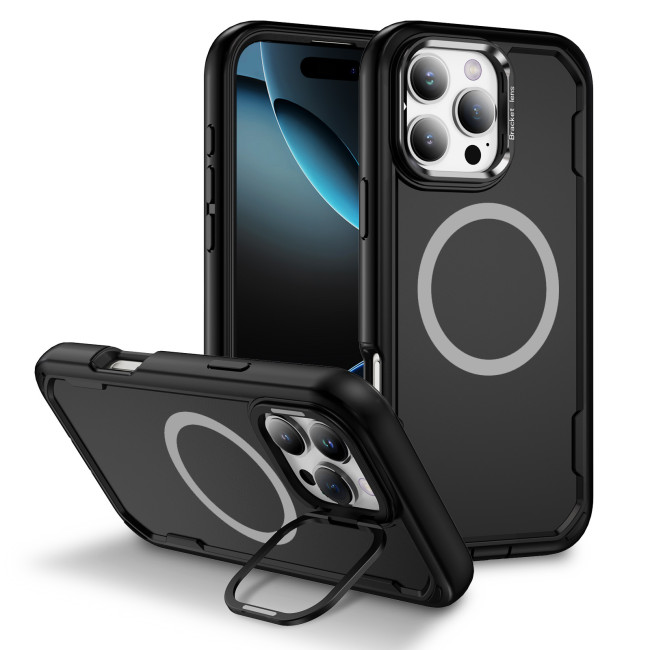For iPhone 17 Air 17 16 Pro Max 15 14 13 12 11 Phone Case Magnetic Lens Bracket