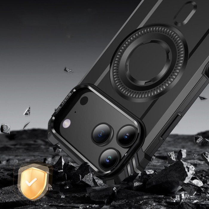 For iPhone 17 Air 17 16 Pro Max 15 14 13 12 11 Phone Case Magnetic Lens Bracket