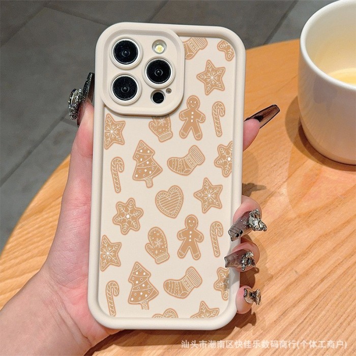 For Apple iPhone 17 Air 17 16 Pro Max 15 14 13 12 11 XR 7 8 Phone Case Christmas