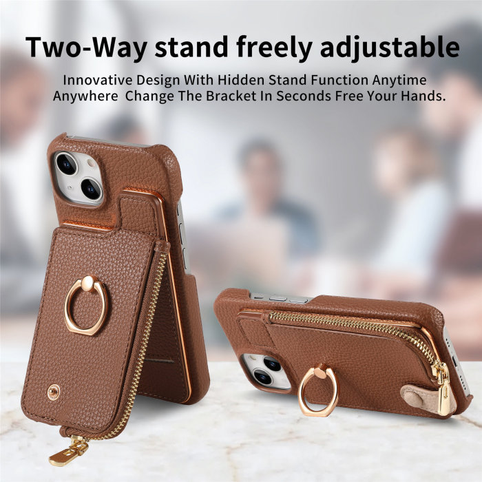 For iPhone 17 Air 17 16 Pro Max 15 14 13 12 11 XR 7 XS Leather Phone wallet Case
