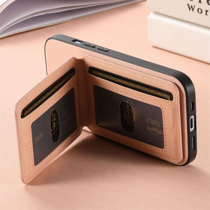 For iPhone 17 Air 17 16 Pro Max 15 14 13 12 11 XR XS 7 Phone Case wallet Leather