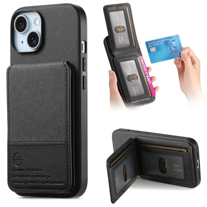 For iPhone 17 Air 17 16 Pro Max 15 14 13 12 11 XR XS 7 Phone Case wallet Leather