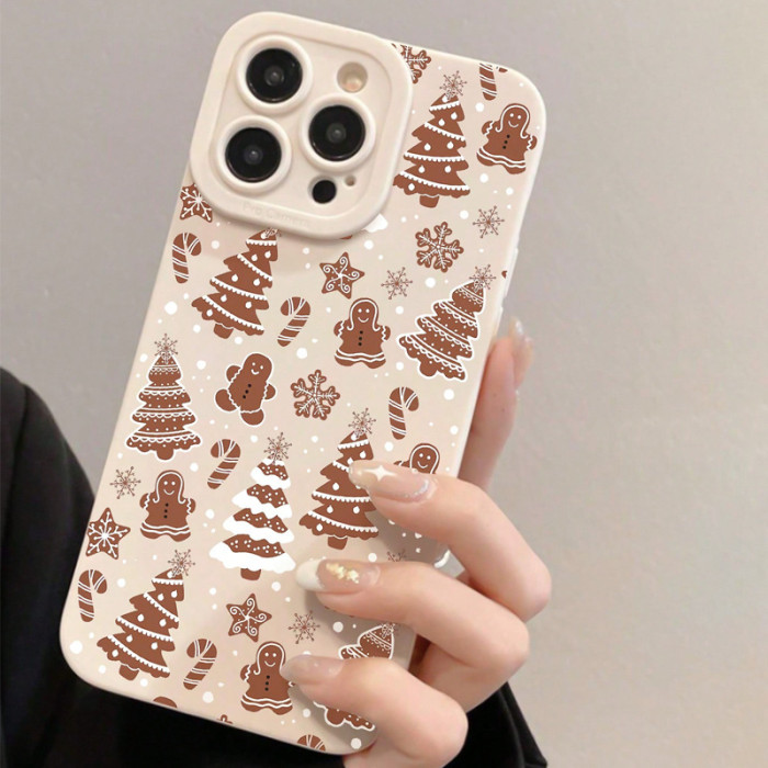 For iPhone 17 Air 17 16 Pro Max 15 14 13 12 11 8 XR XS Phone Case Christmas Tree