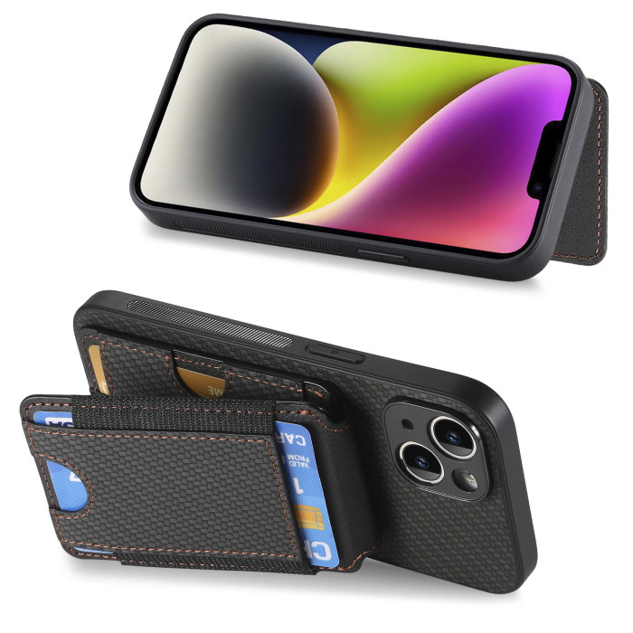 For iPhone 17 Air 17 16 Pro Max 14 13 15 12 11 XR 7 XS Phone Case wallet Leather