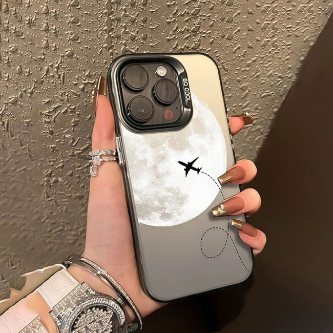 For iPhone 17 Air 17 16 Pro Max 15 14 13 12 11 8 XR Phone Case Chasing Aircraft