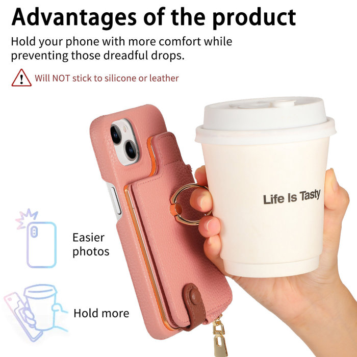 For iPhone 17 Air 17 16 Pro Max 15 14 13 12 11 XR 7 XS Leather Phone wallet Case