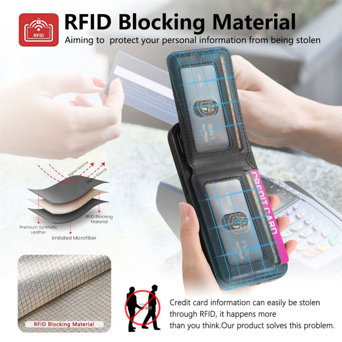 For iPhone 17 Air 17 16 Pro Max 15 14 13 12 11 XR XS 7 Phone Case wallet Leather