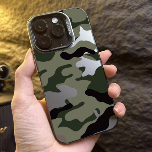For Apple iPhone 17 Air 17 16 Pro Max 15 14 13 12 11 XR 7 Phone Case Camouflage