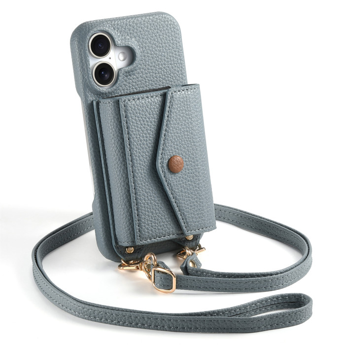 For iPhone 17 Air 16 17 Pro Max 15 14 13 12 11 XR 7 XS Phone Case wallet Leather