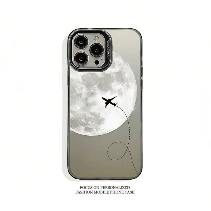 For iPhone 17 Air 17 16 Pro Max 15 14 13 12 11 8 XR Phone Case Chasing Aircraft