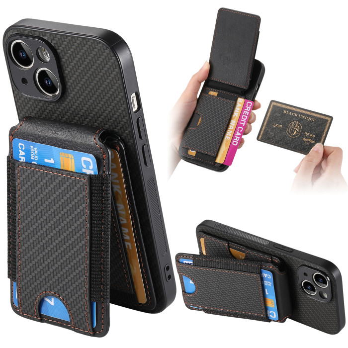 For iPhone 17 Air 17 16 Pro Max 14 13 15 12 11 XR 7 XS Phone Case wallet Leather