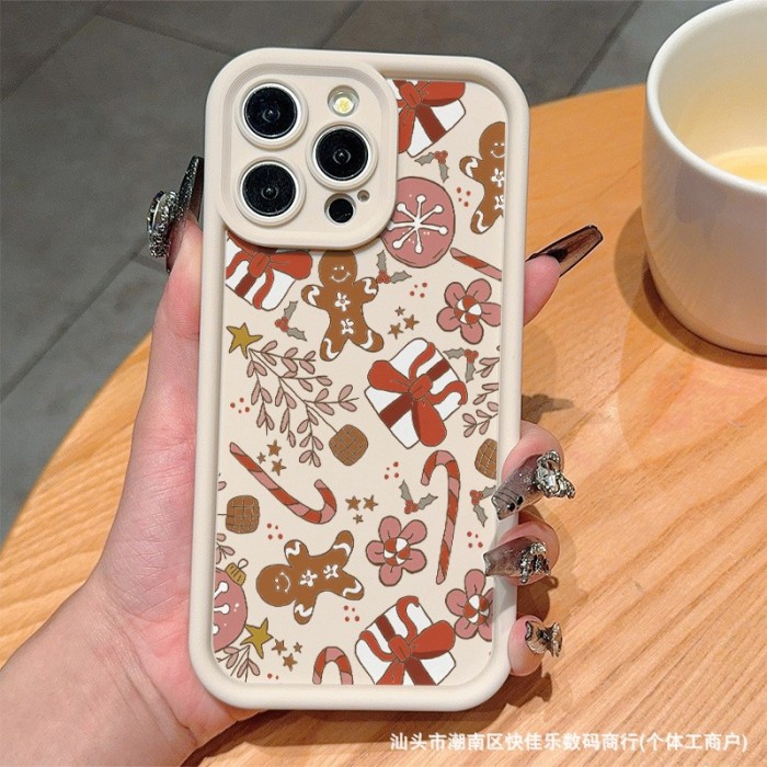 For Apple iPhone 17 Air 17 16 Pro Max 15 14 13 12 11 XR 7 8 Phone Case Christmas