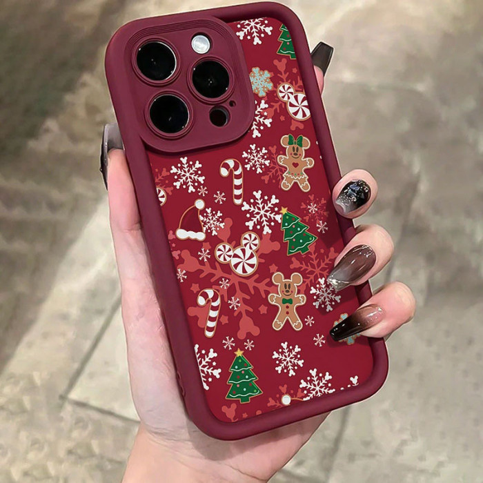 For iPhone 17 Air 17 Pro Max 16 15 14 13 12 11 XR 7 8 XS  Phone Case Christmas
