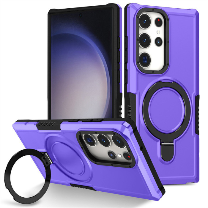 For Samsung Galaxy A56 A35 A16 A53 A25A14 A73 A22 Phone Case Magnetic Ring Bracket 