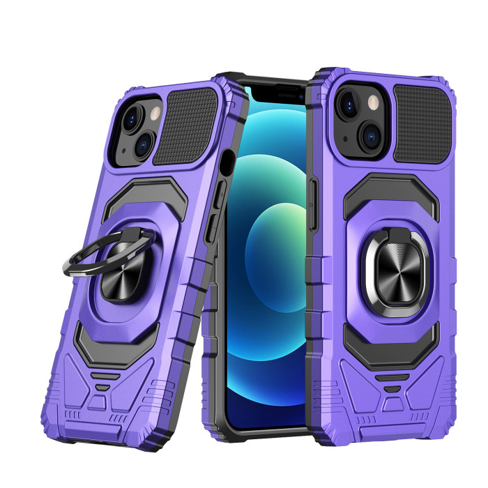 For iPhone 17 Air 17 Pro Max 16 15 14 13 12 8 11 XR XS Phone Case Armor Bracket