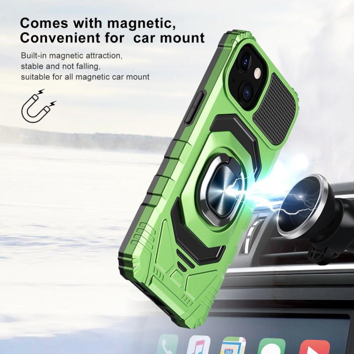 For iPhone 17 Air 17 Pro Max 16 15 14 13 12 8 11 XR XS Phone Case Armor Bracket