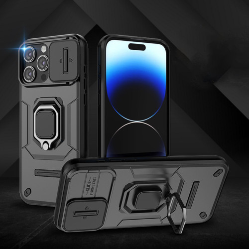 For iPhone 17 Air 17 Pro Max 16 15 14 13 12 11 XR 8 XS Phone Case Bracket Armor