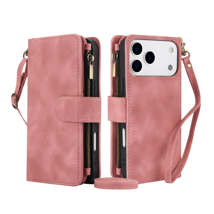 For iPhone 17 Air 17 Pro Max 16 15 14 13 12 11 XR 8 7 XS Phone Case Card Wallet