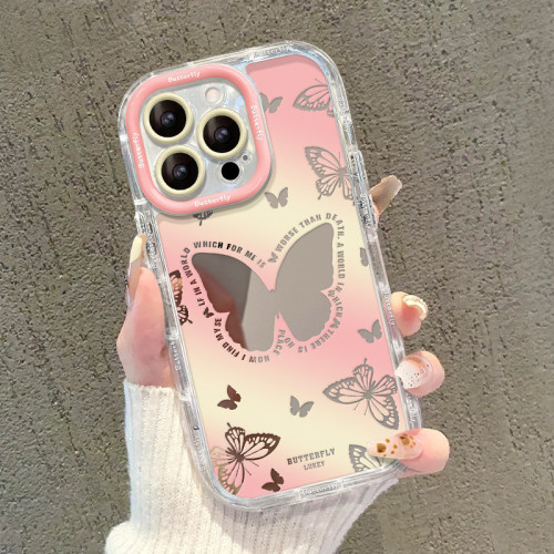 For iPhone 17 Air 17 Pro Max 16 15 14 13 12 11 XR XS 7 8 Phone Case Butterfly