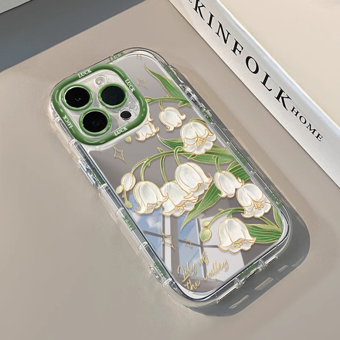 For iPhone 17 Air 17 Pro Max 16 15 14 13 12 11 Phone Case Pink Rose Cover New