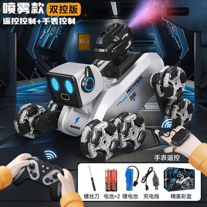 tiktok account：ch-feature         remote controller robot dog for ticktok cliens,---30usd--