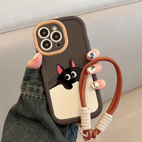 For iPhone 17 Air 17 Pro Max 16 15 14 13 12 11 XR 7 8 XS Phone Case Cute Cat New