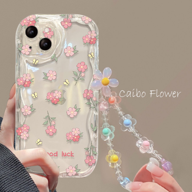 For Apple iPhone 17 Air 17 16 Pro Max 15 14 13 12 11 XR 7 8 XS Phone Case Floral