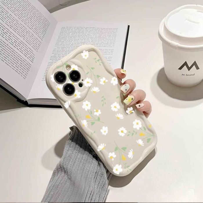 For iPhone 17 Air 17 Pro Max 16 15 14 13 12 11 XR XS Phone Case Lucky Flower New