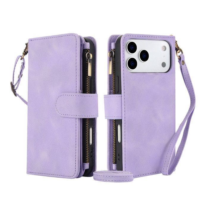For iPhone 17 Air 17 Pro Max 16 15 14 13 12 11 XR 8 7 XS Phone Case Card Wallet