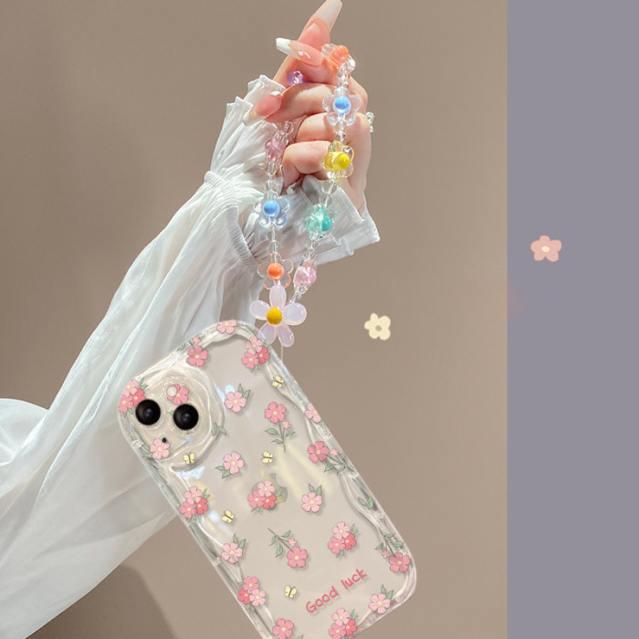 For Apple iPhone 17 Air 17 16 Pro Max 15 14 13 12 11 XR 7 8 XS Phone Case Floral